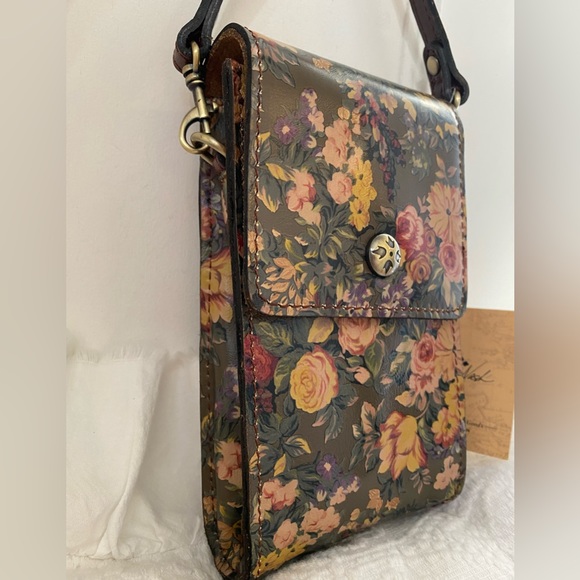 Patricia Nash * Rivalta * Floral Leather c/b • NWT! - Picture 3 of 8